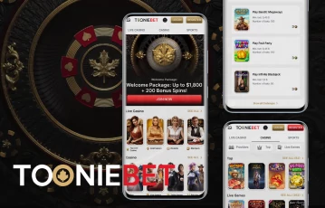 Tooniebet mobile casino