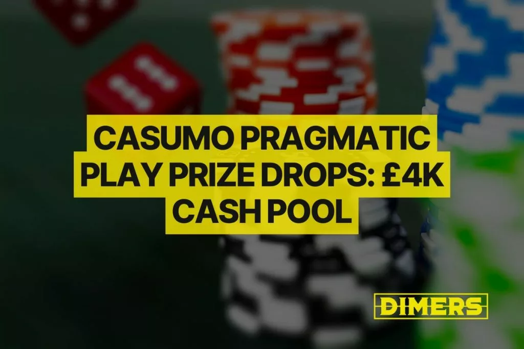 Casumo Pragmatic Play Prize Drops: £4K Cash Pool