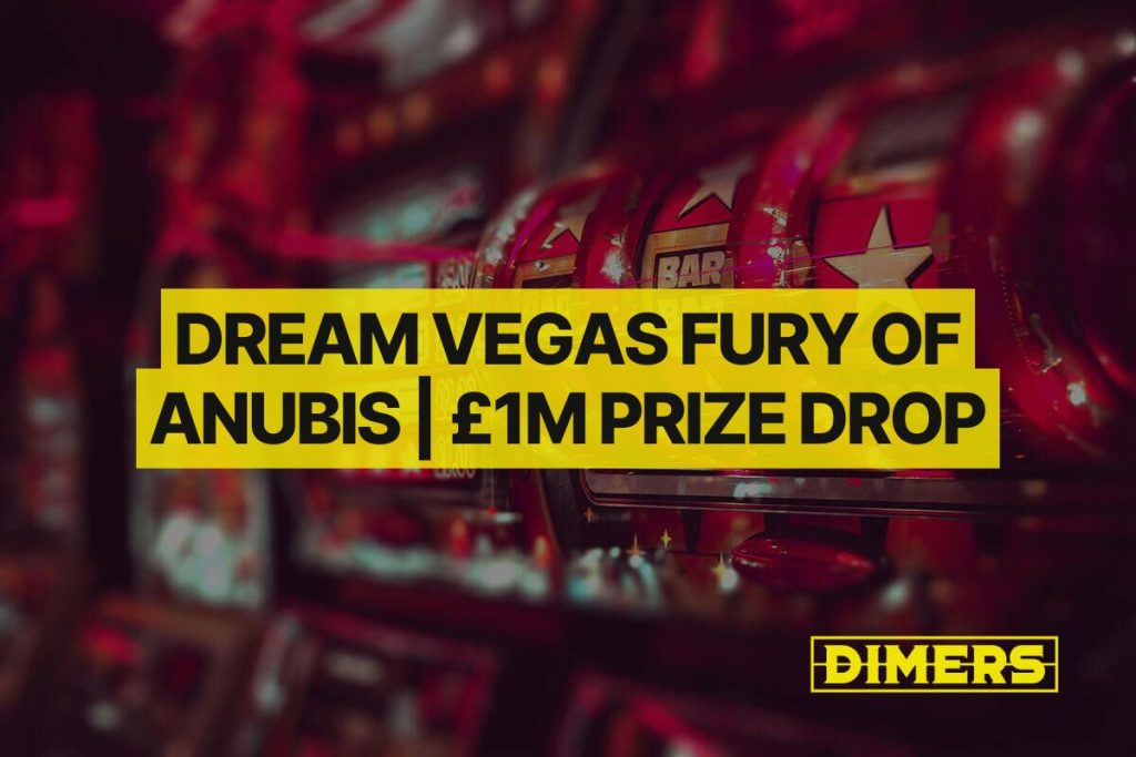 Dream Vegas Fury of Anubis £1M Prize Drop