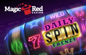 Magic red casino promo daily spin